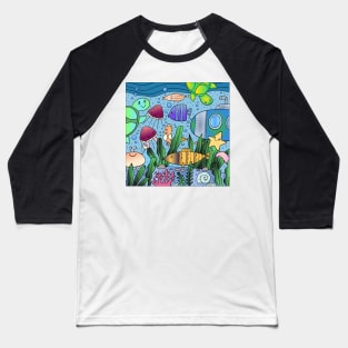 Sealife 145 (Style:2) Baseball T-Shirt